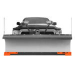 Xtendor® cast steel plow guard curb guard with Impervium<sup>®</sup> carbide on truck