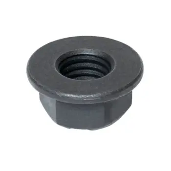 Flange Lock Nut bottom view