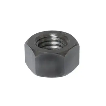 Hex nut top view