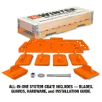 MoDUS Modular Skid Shoe System Pro-Tech crate contents
