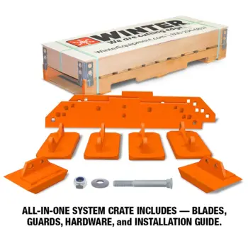 MoDUS Modular Skid Shoe System Pro-Tech crate contents