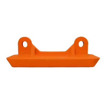 Replacement cast steel with Impervium<sup>®</sup>carbide wear pad for MoDUS modular snow pusher plow shoe