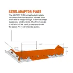 MoDUS® for Snowpushers Steel Adaptor Plate