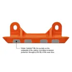 MoDUS wear pad profile showing Winter carbide depth