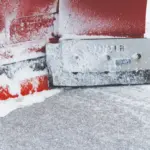 Pegasus Expandable Plow Cutting Edge System on expandable plow wing front