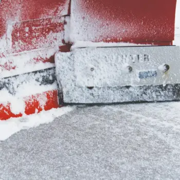 Pegasus Expandable Plow Cutting Edge System on expandable plow wing front