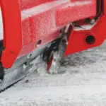 Pegasus Expandable Plow Cutting Edge System on expandable plow wing side