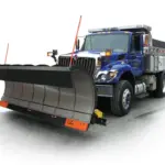PlowGuard Straight installed on truck