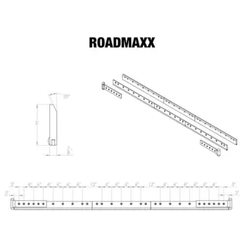 Roadmaxx Carbide Cutting Edge System engineering line drawing