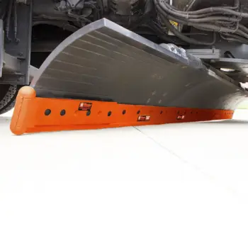 Roadmaxx Carbide Cutting Edge System on underbody plow