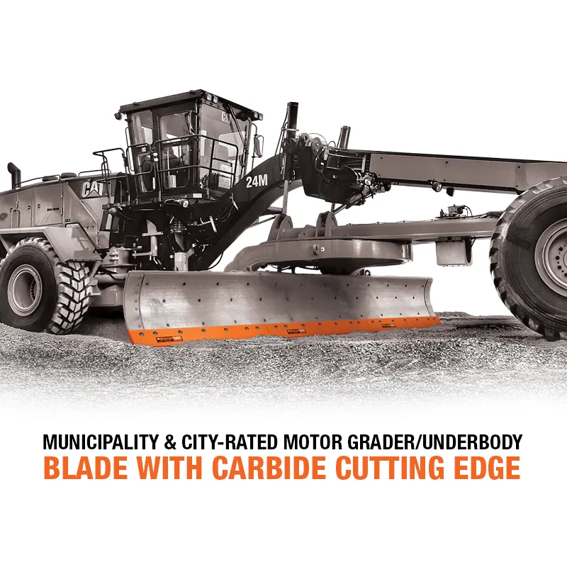 RoadMAXX® Double Carbide Grader Blade Cutting Edge System