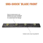 Sno-Shock System blade front