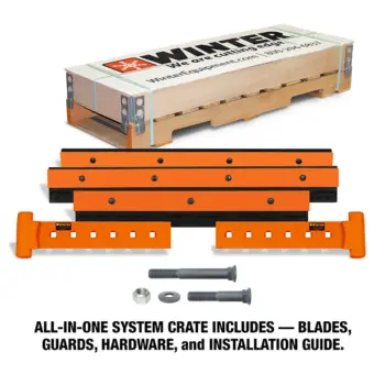 Sno-Shock system crate contents