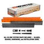 Valkyrie Perforated Blade System Crate Contents