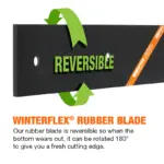 WInterflex Rubber blade reversible