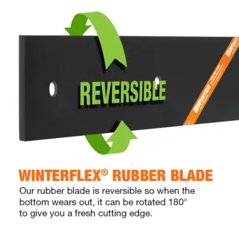 WInterflex Rubber blade reversible