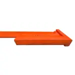 Xtendor® cast steel plow guard curb guard with Impervium<sup>®</sup> carbide bottom
