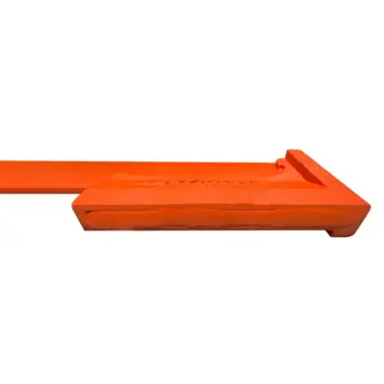 Xtendor® cast steel plow guard curb guard with Impervium<sup>®</sup> carbide bottom