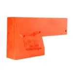Xtendor® cast steel plow guard curb guard with Impervium<sup>®</sup> carbide side view