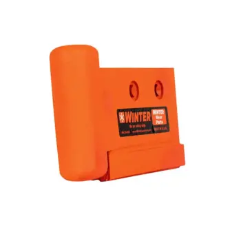 V-plow guard curb guard with Impervium<sup>®</sup> carbide