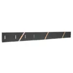 WinterFLEX rubber snow plow blade angled view