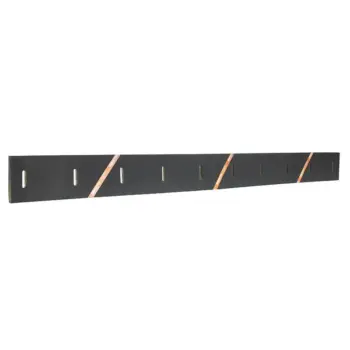 WinterFLEX rubber snow plow blade angled view