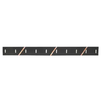 WinterFLEX rubber snow plow blade front view
