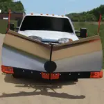 V-Plow Guards installed on truck