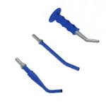 Knockout punch for scarifier boards and bits for road maintenance