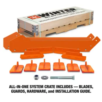 MoDUS Modular Polyurethane Shoe System Arctic crate content