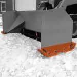 MōDUS® Modular Polyurethane Shoe System for Snow Pushers on Pro-Tech plow