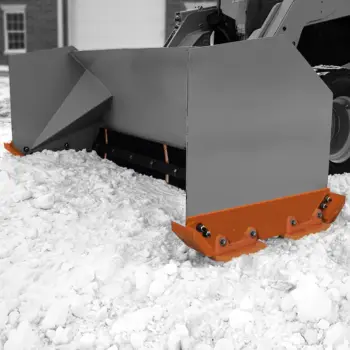 MōDUS® Modular Polyurethane Shoe System for Snow Pushers on Pro-Tech plow