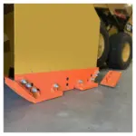 Skid shoe location on pro-tech MoDUS