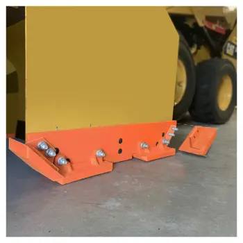 Skid shoe location on pro-tech MoDUS
