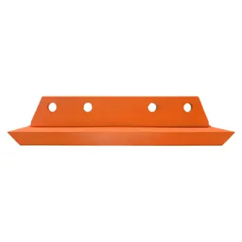 Replacement mild steel skid pad for Pro-Tech and Arctic MoDUS modular snow pusher plow shoe