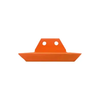 Replacement mild steel skid pad for Pro-Tech and Arctic MoDUS modular snow pusher plow shoe