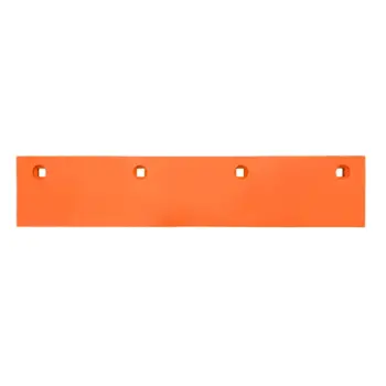 Sectional steel cutting edge for Arctic Sectional Sno-Pusher front view