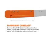 Common Sense steel snow plow cutting edge blade system PlowGuard CurbCast