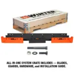 Common Sense HD steel cutting edge system crate contents