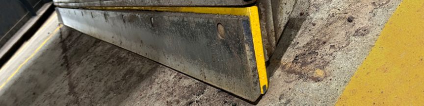 proper carbide and cover snow plow blade setup