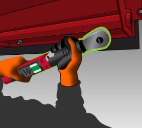 Re-check bolt torque